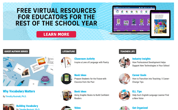 the Learning A-Z blog