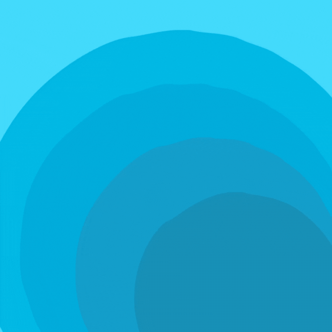 an animated gif with the intro to the Original Influencer video featuring a ripple effect